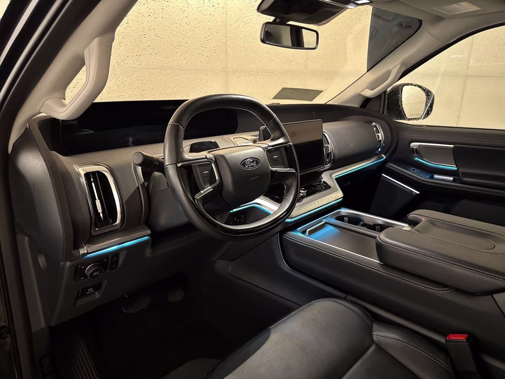 2025 Blue Metallic Ford Expedition Max Platinum 4X4 SUV