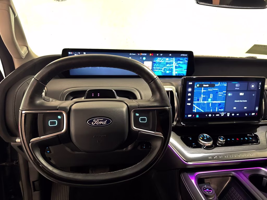 2025 Blue Metallic Ford Expedition Max Platinum 4X4 SUV