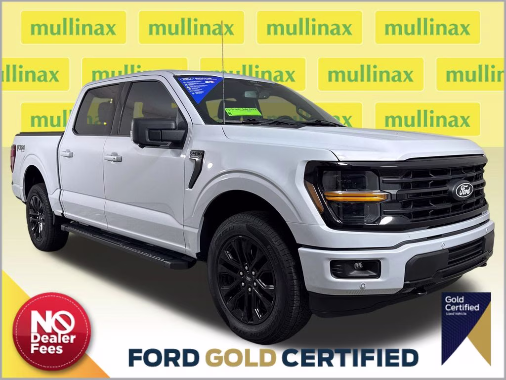 2025 White Metallic Ford F-150 XLT 4X4 Truck