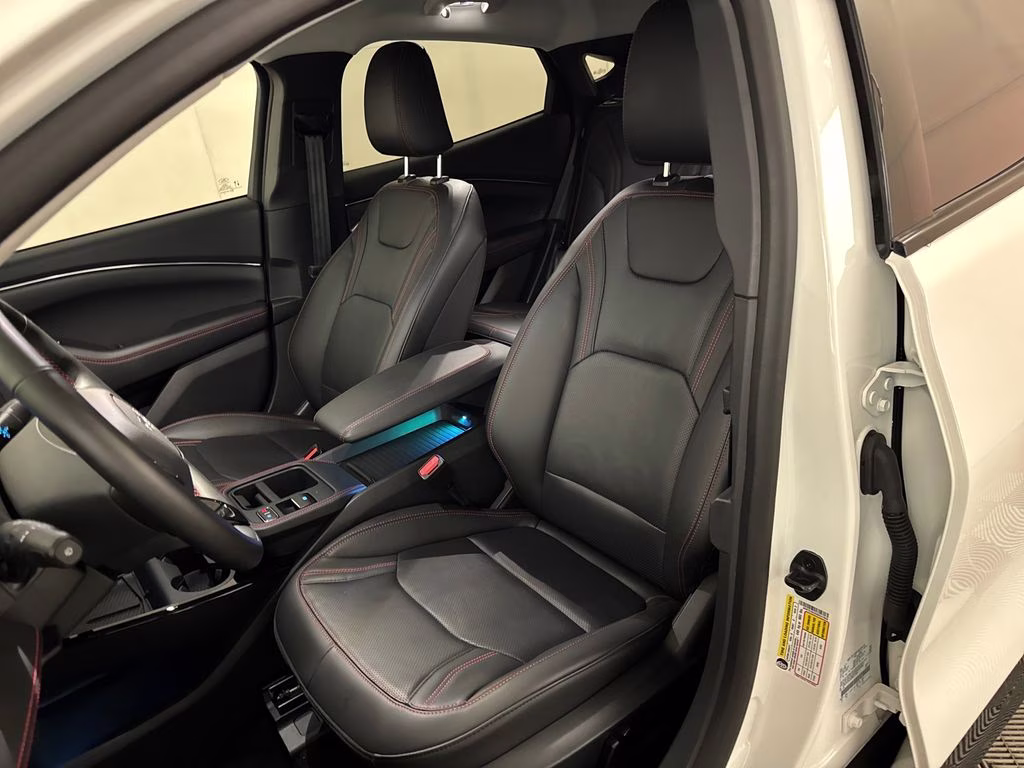 2025 White Metallic Ford Mustang Mach-E Premium AWD SUV