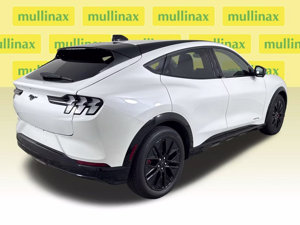 2025 White Metallic Ford Mustang Mach-E Premium AWD SUV