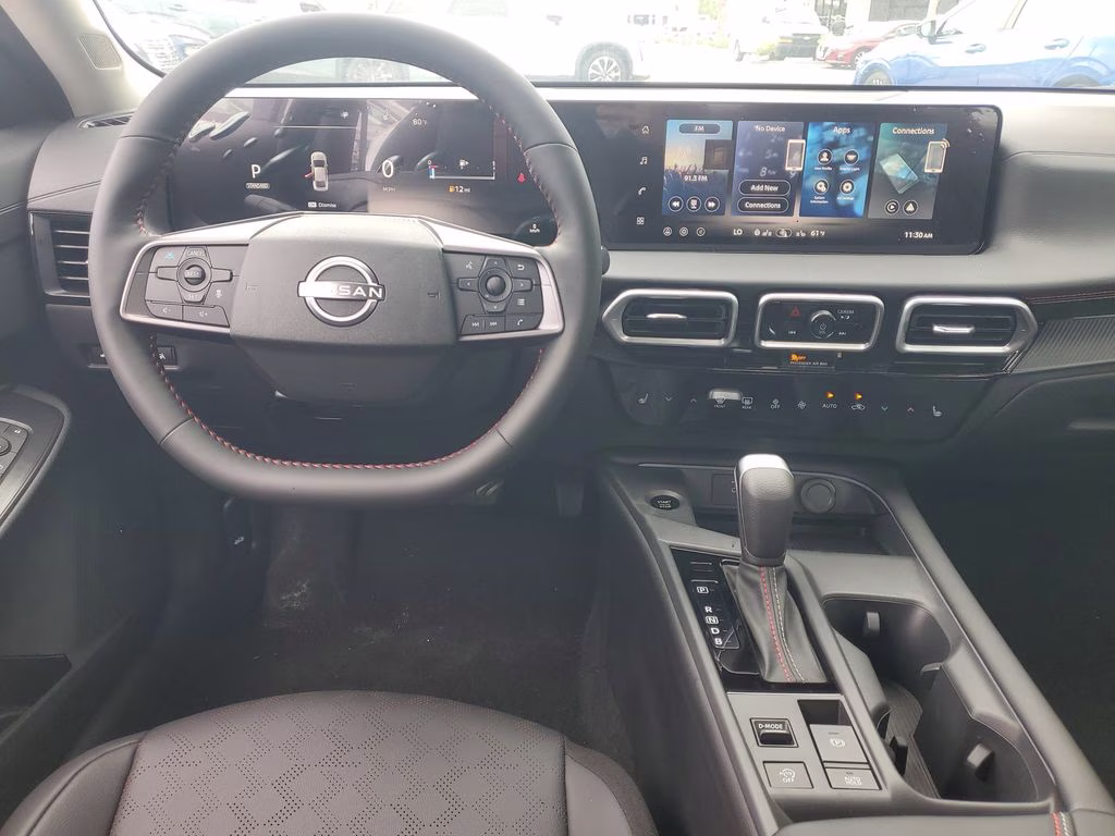 2026 Aspen White/Super Black Nissan Sentra SR FWD Sedan