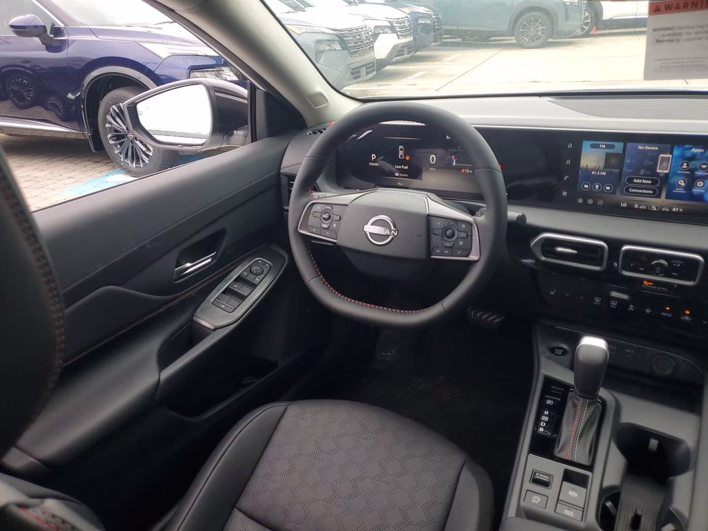 2026 Aspen White/Super Black Nissan Sentra SR FWD Sedan