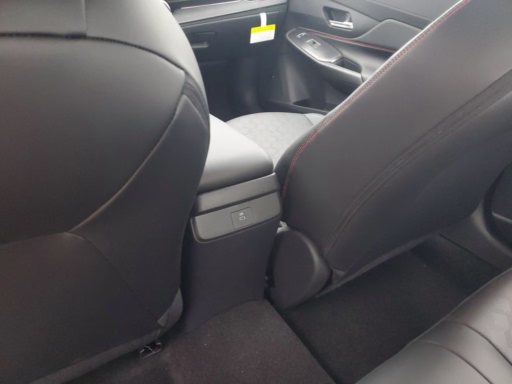 2026 Aspen White/Super Black Nissan Sentra SR FWD Sedan