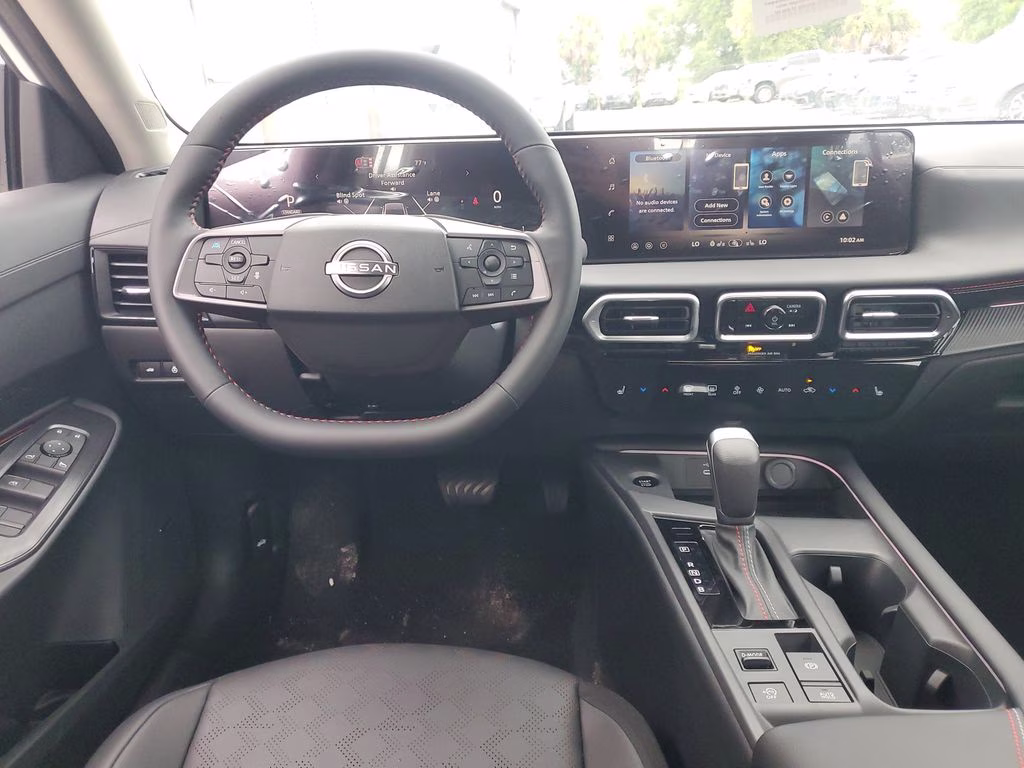2026 Aspen White/Super Black Nissan Sentra SR FWD Sedan