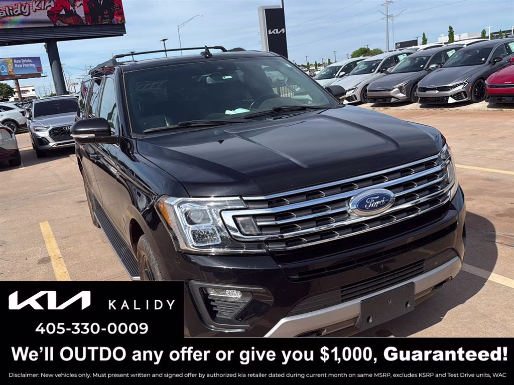 2020 Agate Black Ford Expedition Max XLT 4X4 SUV