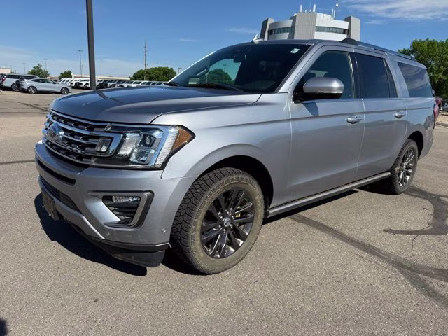 2020 Iconic Silver Metallic Ford Expedition Max Limited 4X4 SUV