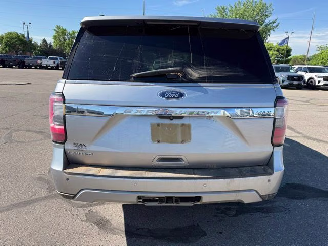 2020 Iconic Silver Metallic Ford Expedition Max Limited 4X4 SUV