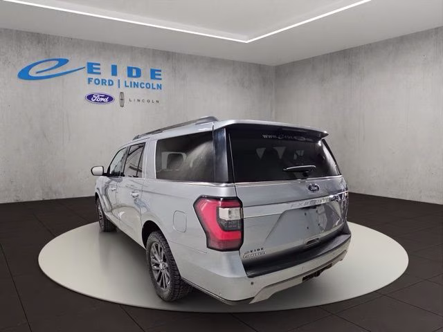 2020 Iconic Silver Metallic Ford Expedition Max Limited 4X4 SUV