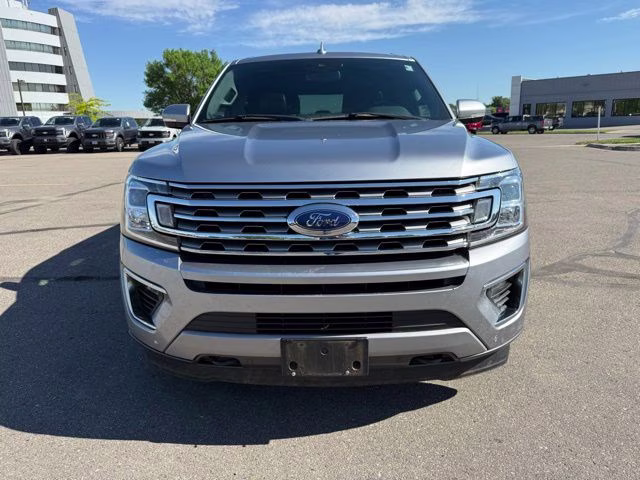 2020 Iconic Silver Metallic Ford Expedition Max Limited 4X4 SUV
