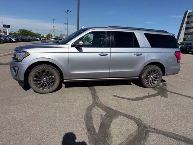2020 Iconic Silver Metallic Ford Expedition Max Limited 4X4 SUV