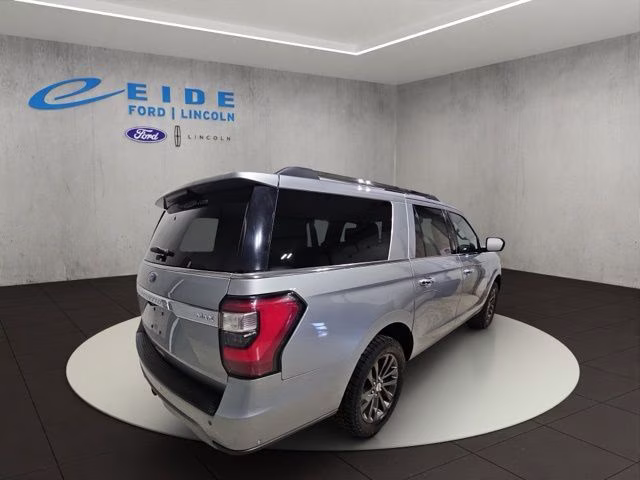 2020 Iconic Silver Metallic Ford Expedition Max Limited 4X4 SUV
