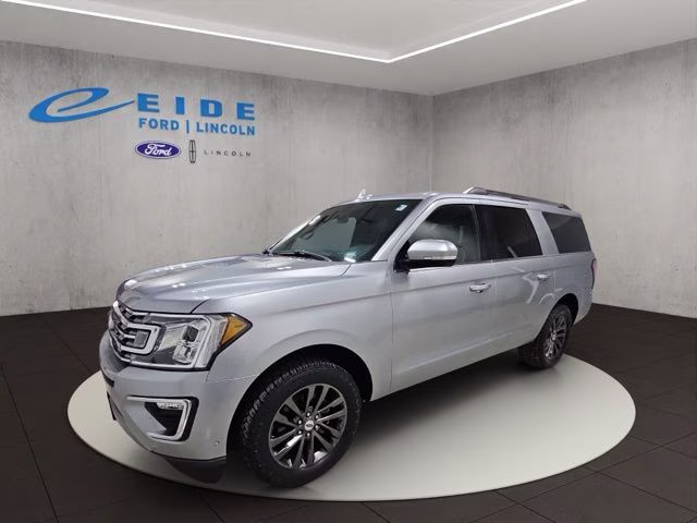 2020 Iconic Silver Metallic Ford Expedition Max Limited 4X4 SUV
