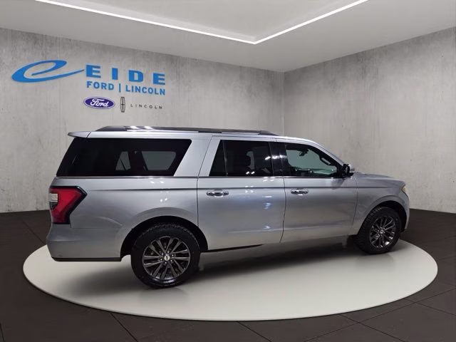2020 Iconic Silver Metallic Ford Expedition Max Limited 4X4 SUV