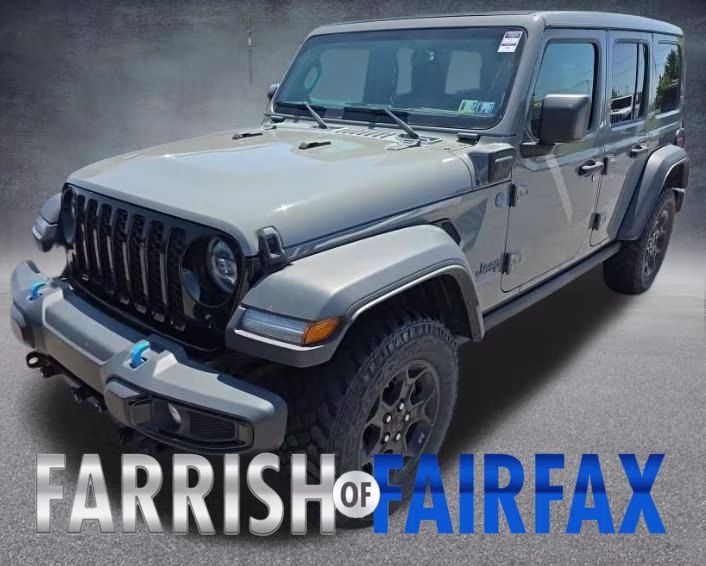 2023 Sting-Gray Clearcoat Jeep Wrangler Willys 4xe 4X4 SUV