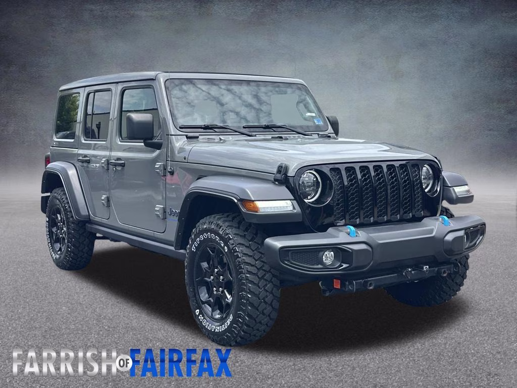 2023 Sting-Gray Clearcoat Jeep Wrangler Willys 4xe 4X4 SUV