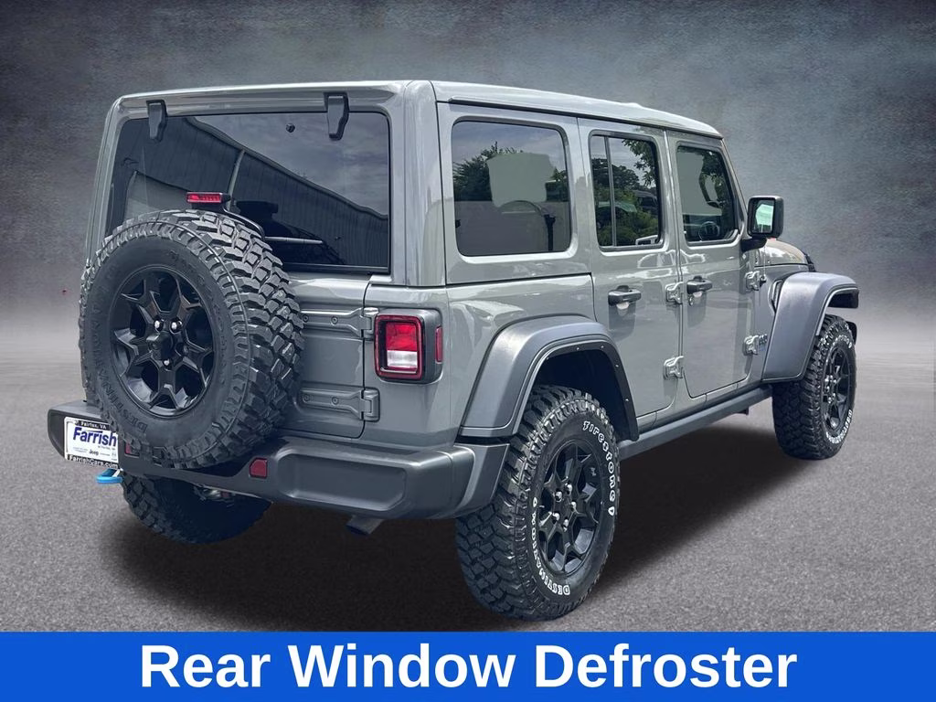 2023 Sting-Gray Clearcoat Jeep Wrangler Willys 4xe 4X4 SUV