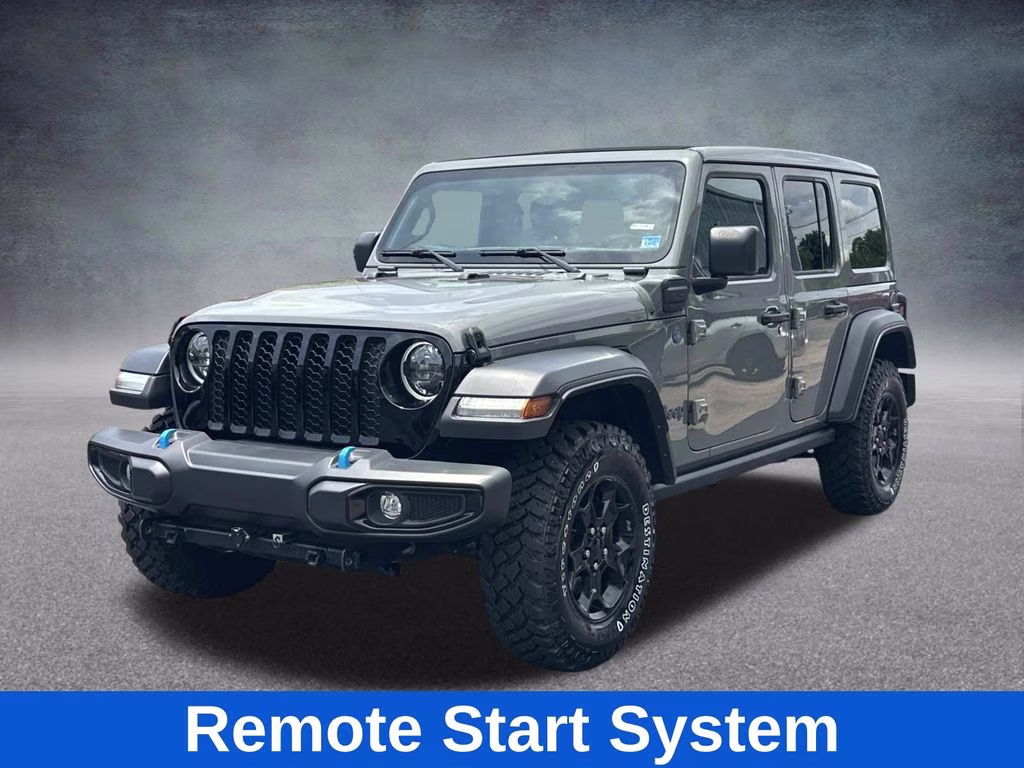 2023 Sting-Gray Clearcoat Jeep Wrangler Willys 4xe 4X4 SUV