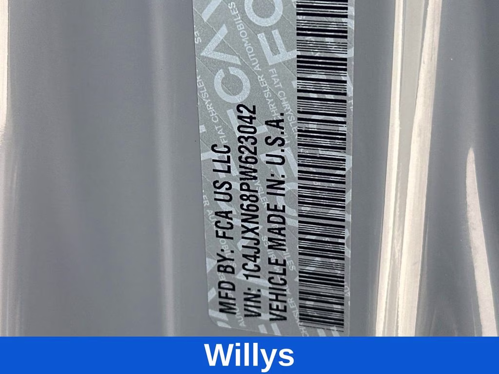 2023 Sting-Gray Clearcoat Jeep Wrangler Willys 4xe 4X4 SUV