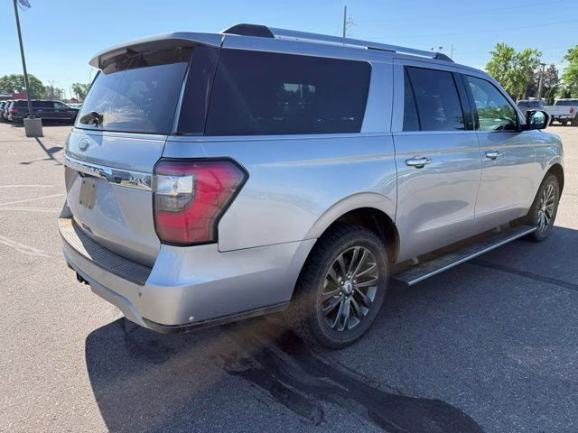 2020 Iconic Silver Metallic Ford Expedition Max Limited 4X4 SUV