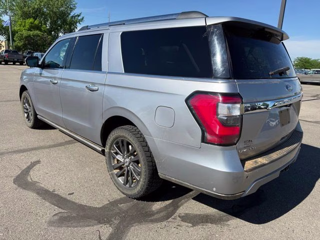 2020 Iconic Silver Metallic Ford Expedition Max Limited 4X4 SUV