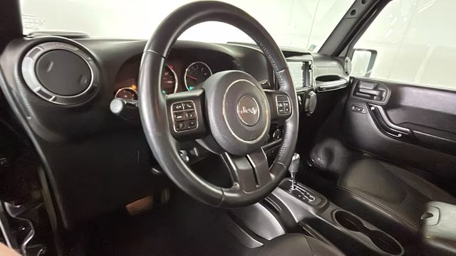 2017 Black Clearcoat Jeep Wrangler Unlimited Sport 4X4 SUV