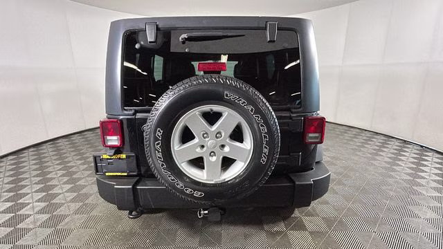 2017 Black Clearcoat Jeep Wrangler Unlimited Sport 4X4 SUV
