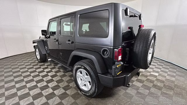 2017 Black Clearcoat Jeep Wrangler Unlimited Sport 4X4 SUV