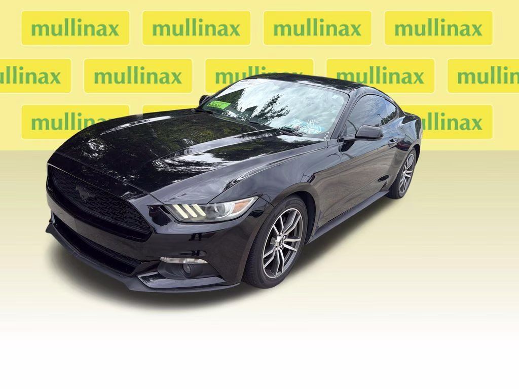 2017 Shadow Black Ford Mustang EcoBoost RWD Coupe