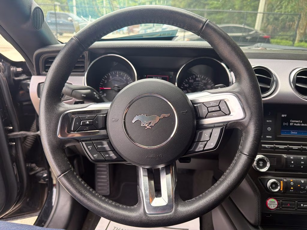 2017 Shadow Black Ford Mustang EcoBoost RWD Coupe