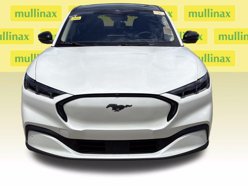 2025 White Metallic Ford Mustang Mach-E Premium AWD SUV