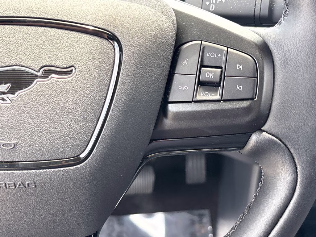 2025 White Metallic Ford Mustang Mach-E Premium AWD SUV