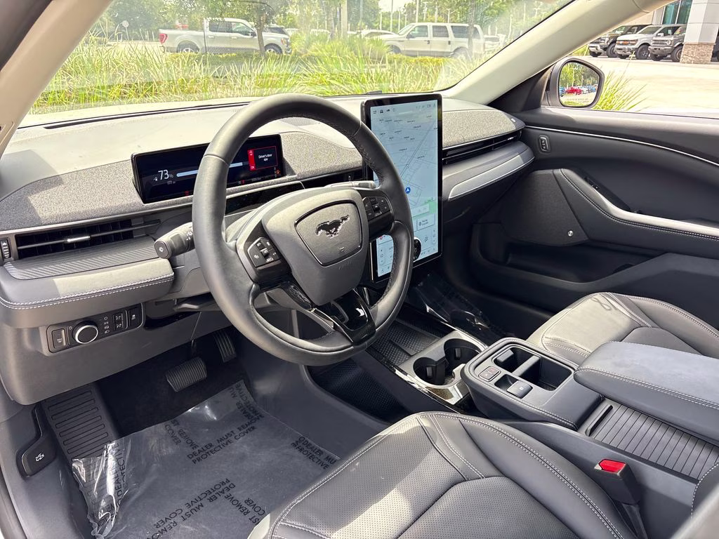 2025 White Metallic Ford Mustang Mach-E Premium AWD SUV
