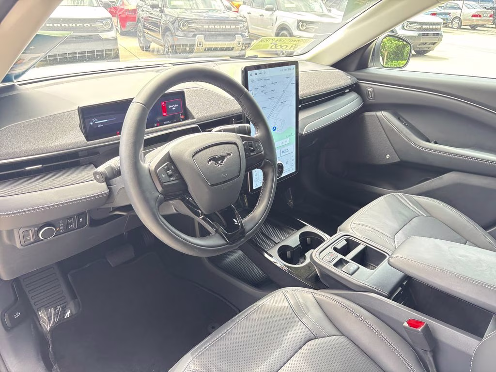 2025 White Metallic Ford Mustang Mach-E Premium AWD SUV