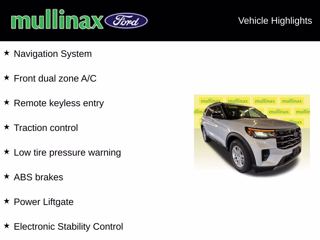 2026 Marsh Gray Ford Explorer Tremor 4X4 SUV