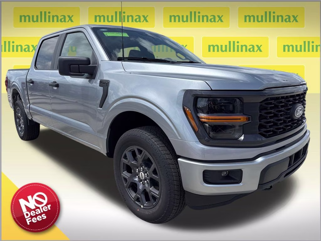 2026 Iconic Silver Metallic Ford F-150 STX 4X4 Truck