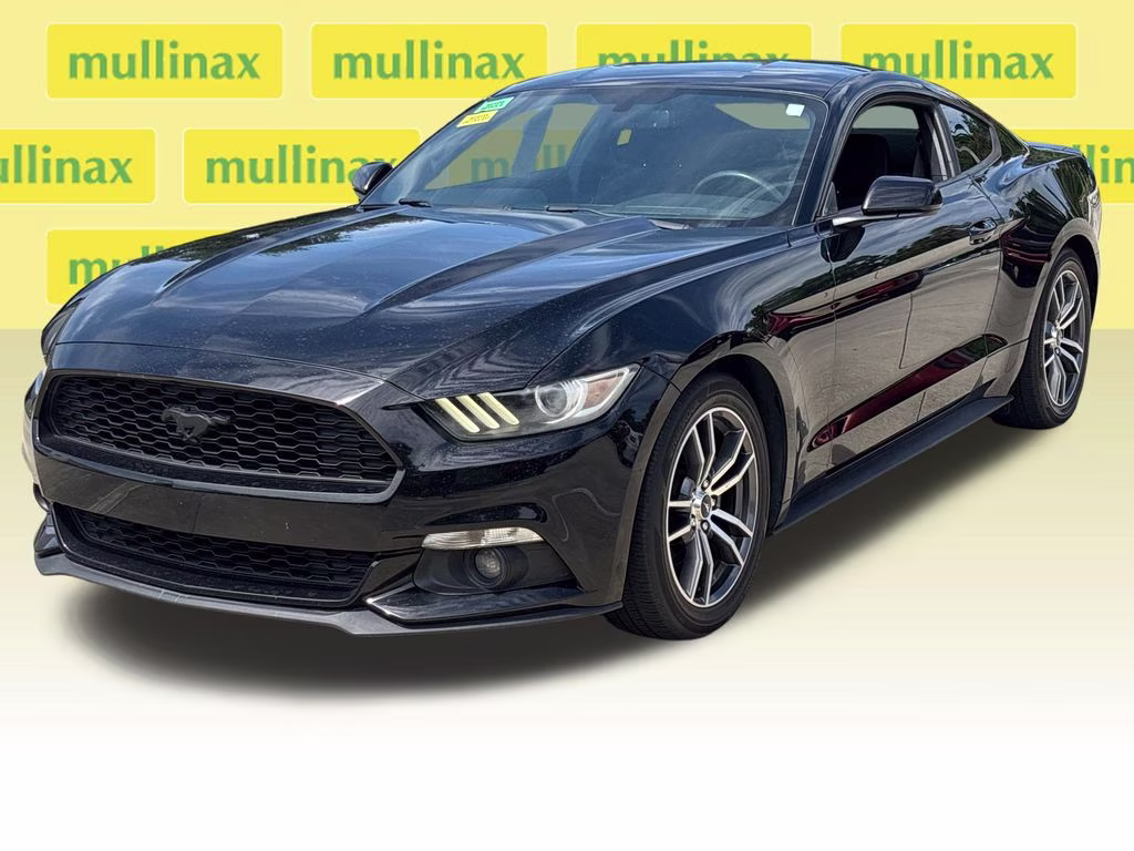 2017 Shadow Black Ford Mustang EcoBoost RWD Coupe