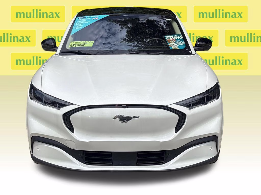 2025 White Metallic Ford Mustang Mach-E Premium AWD SUV