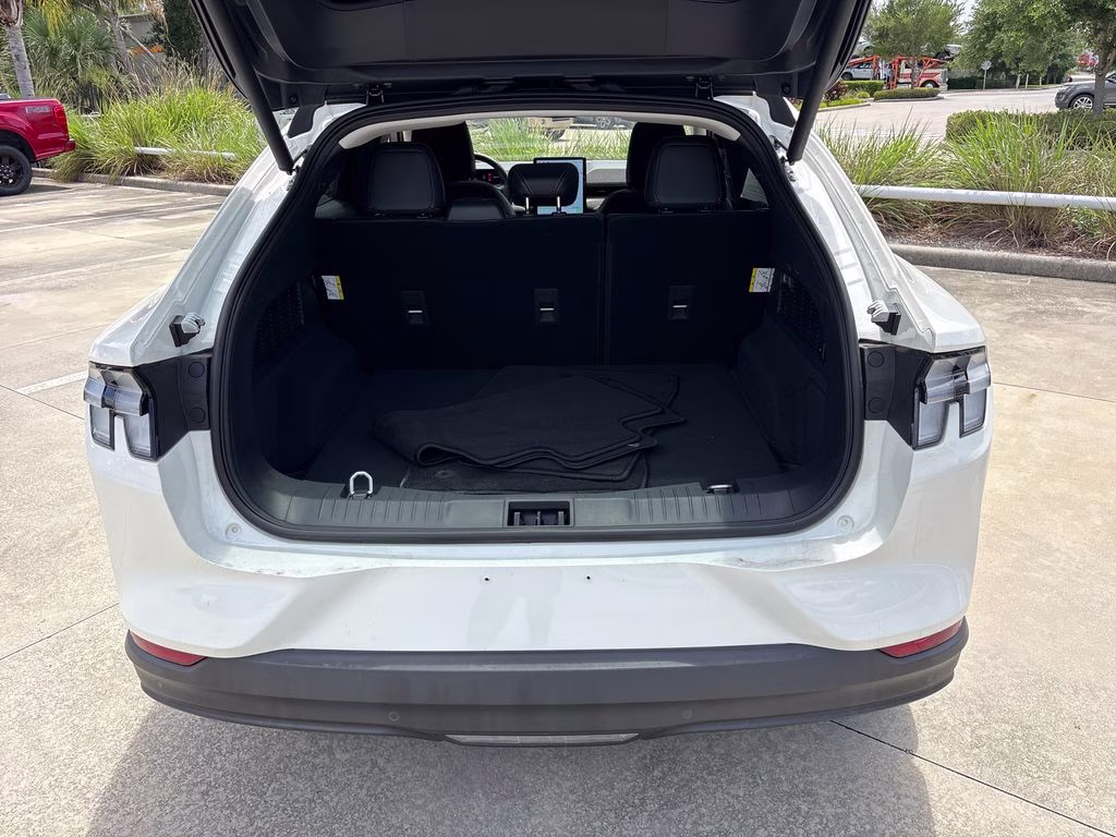 2025 White Metallic Ford Mustang Mach-E Premium AWD SUV