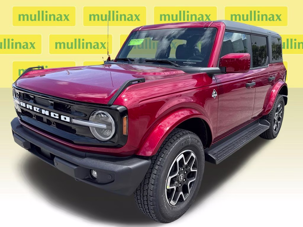 2026 Ruby Red Met Tinted CC Ford Bronco Outer Banks 4X4 SUV