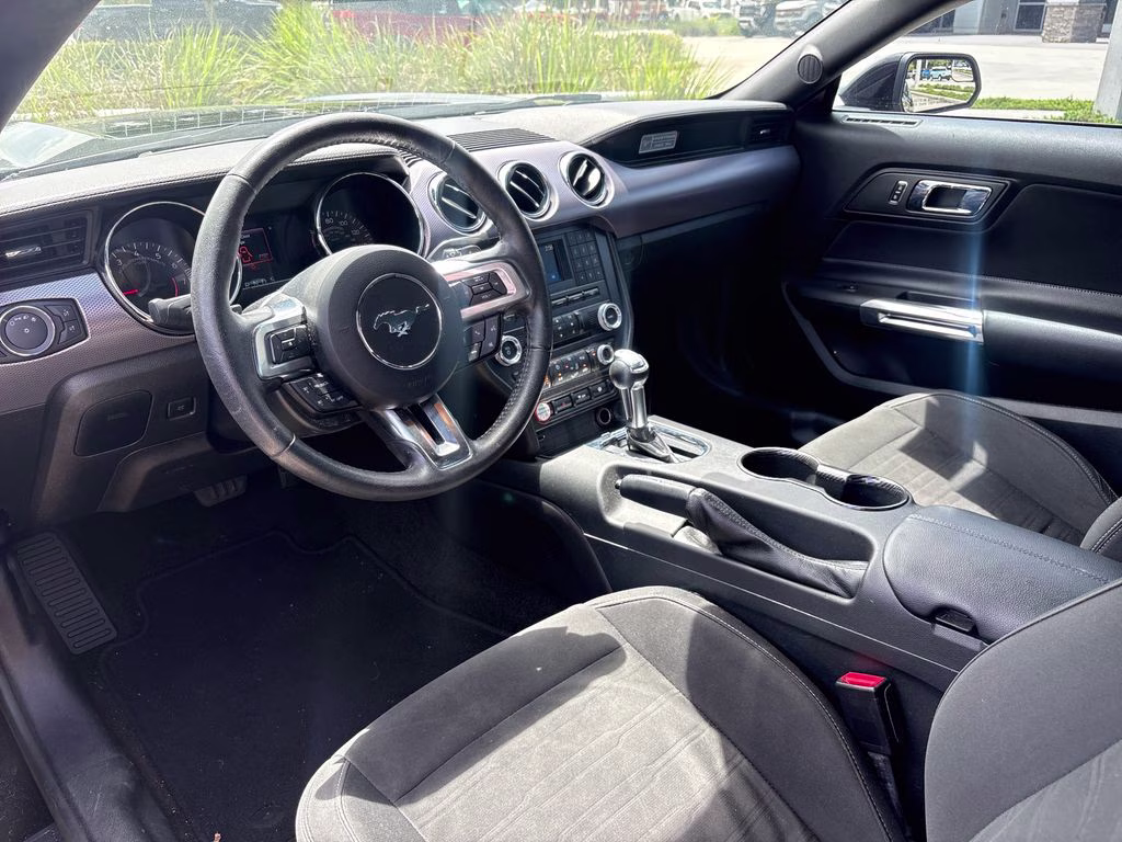 2017 Shadow Black Ford Mustang EcoBoost RWD Coupe