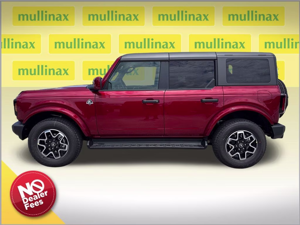 2026 Ruby Red Met Tinted CC Ford Bronco Outer Banks 4X4 SUV