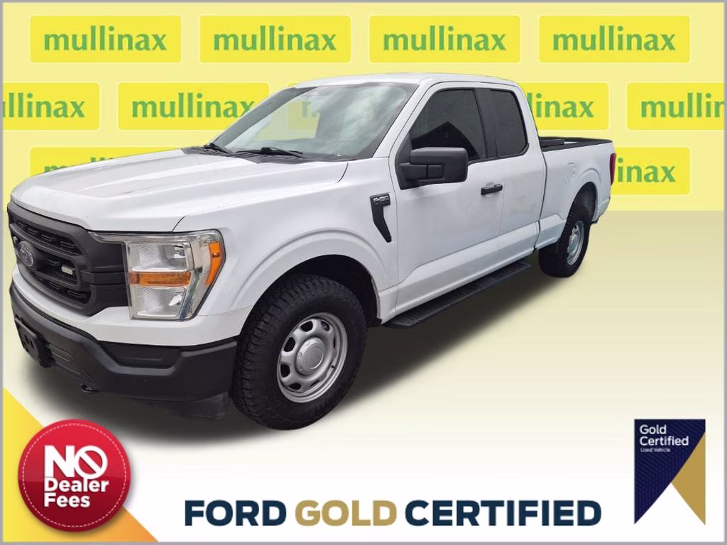 2022 Oxford White Ford F-150 XL 4X4 Truck