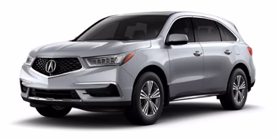 2020 Platinum White Pearl Acura MDX Standard AWD
