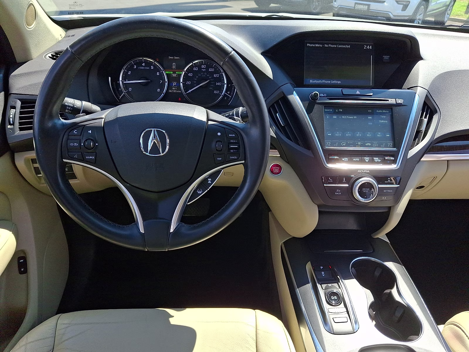 2020 Platinum White Pearl - WX Acura MDX Standard AWD