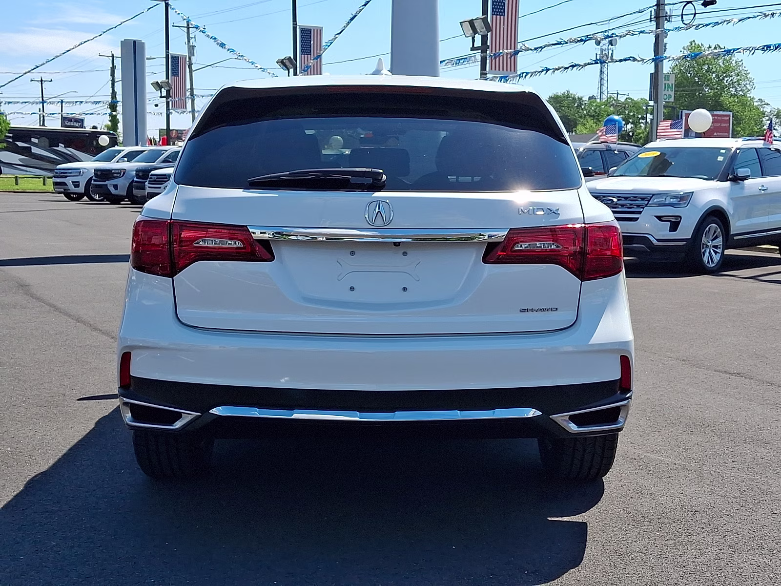 2020 Platinum White Pearl - WX Acura MDX Standard AWD