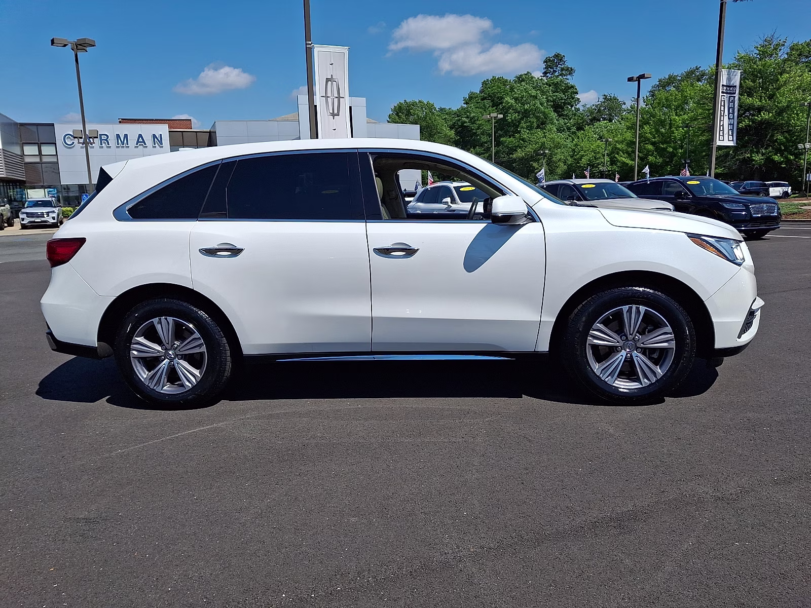 2020 Platinum White Pearl - WX Acura MDX Standard AWD