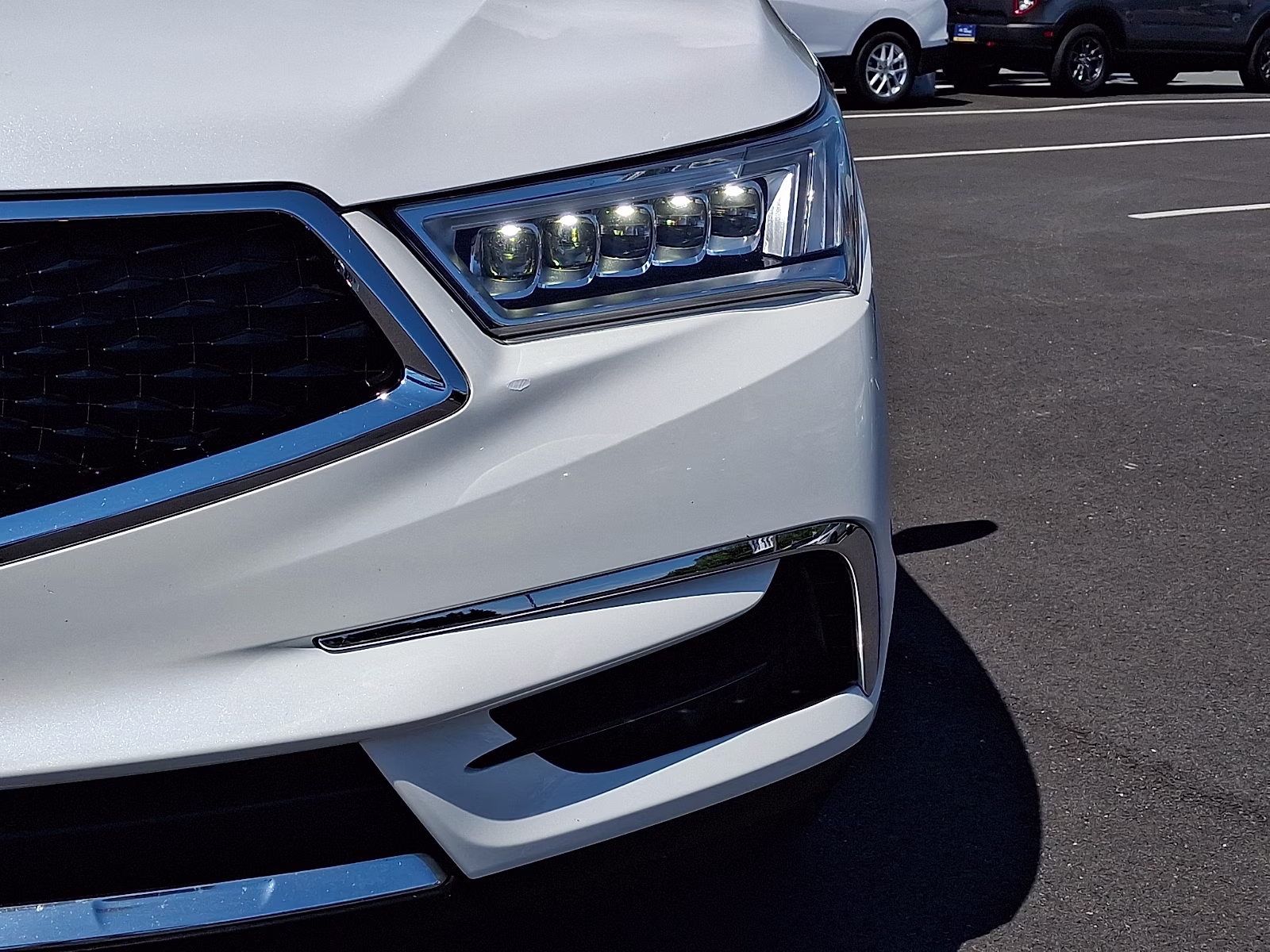 2020 Platinum White Pearl - WX Acura MDX Standard AWD