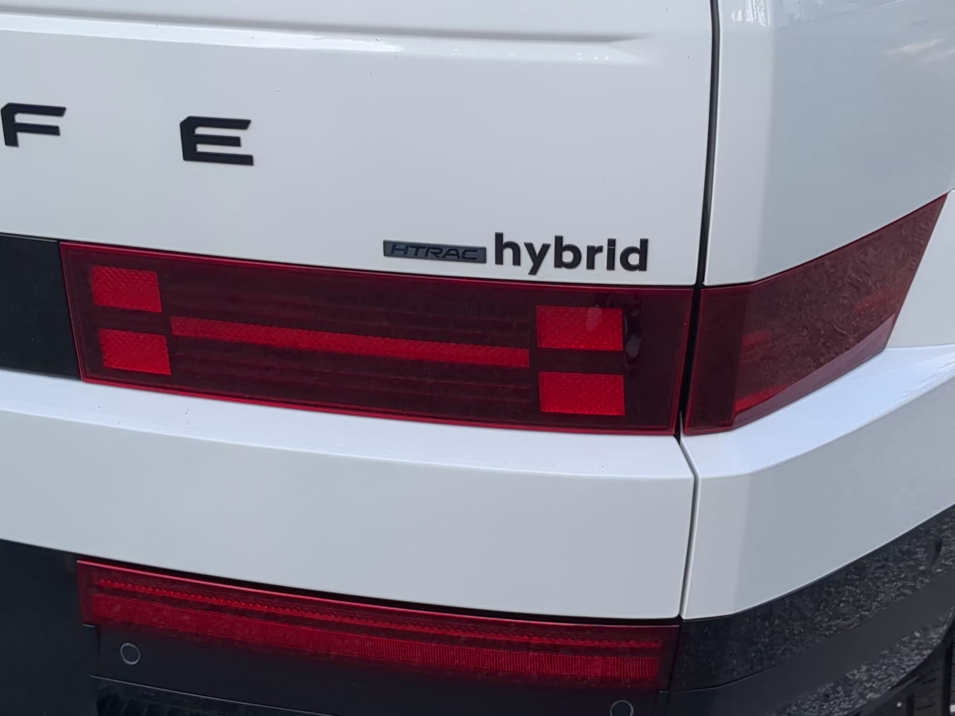 2025 Serenity White Hyundai Santa Fe Hybrid Calligraphy AWD SUV