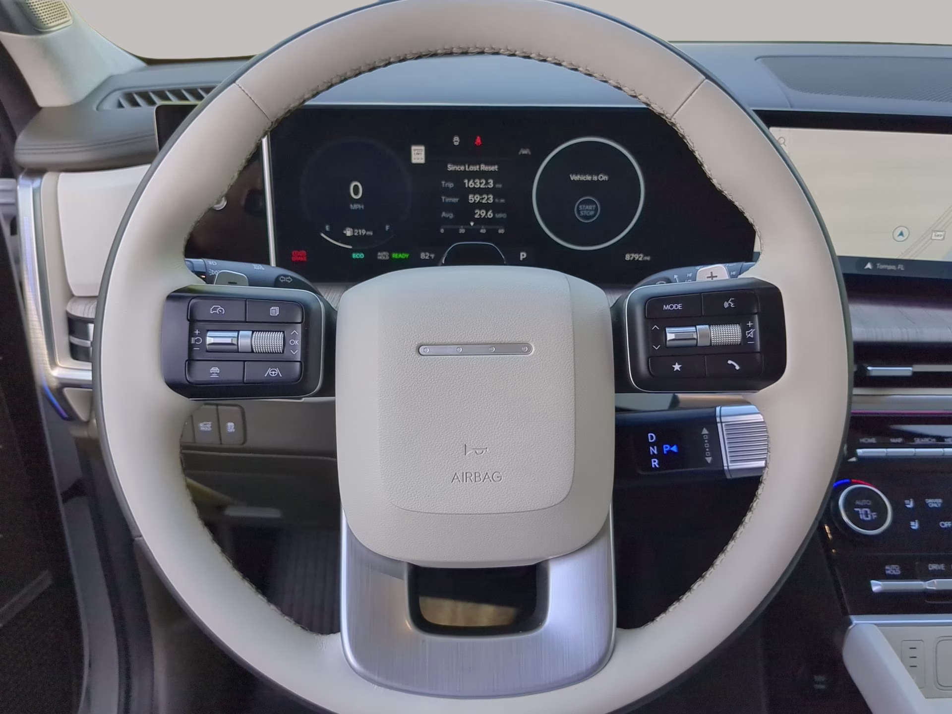 2025 Serenity White Hyundai Santa Fe Hybrid Calligraphy AWD SUV